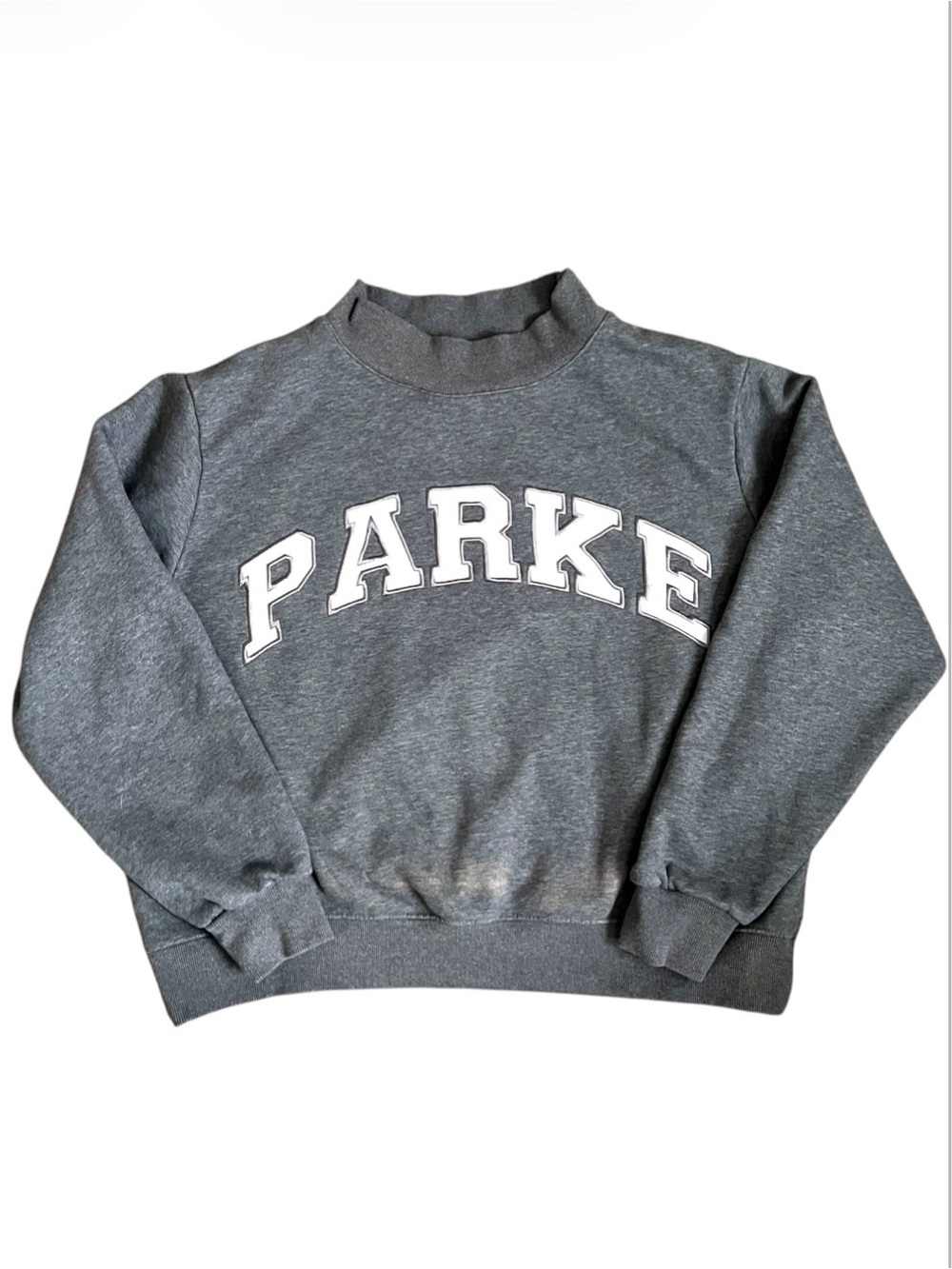 PARKE Varsity Sweatshirt L/XL Flawed